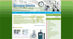 Desktop Screenshot of bintangutama.net